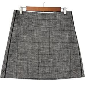 Banana Republic Side Stripe Skirt Womens 6 Dark‎ Academia School Girl Gothic